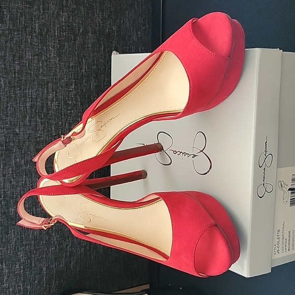 Jessica Simpson Platform Opentoe Heels - Picture 6 of 6